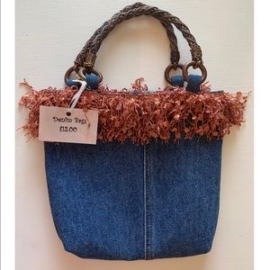 Denim Fabric Purse/Tote
